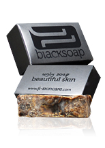 JL Black Soap. Natural skin cleanser